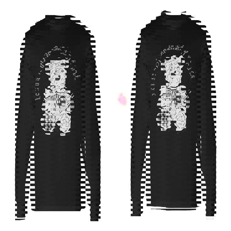 Scp-2295 The Bear With A Heart Of Patchworkcp 長袖Tシャツ