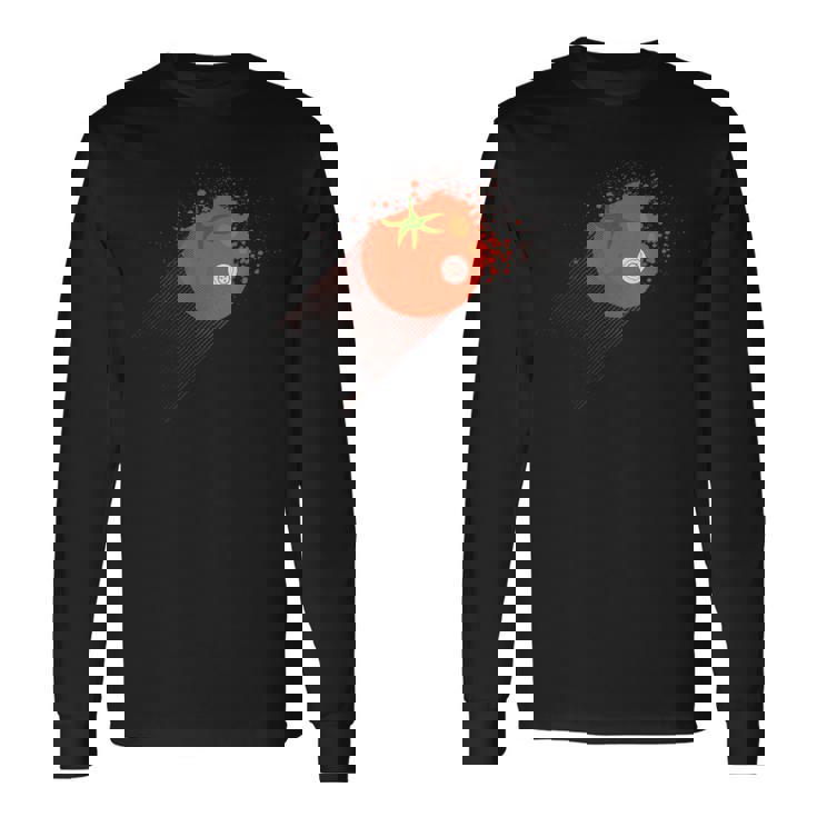 Scp-504 クリティカルトマトcp 長袖Tシャツ