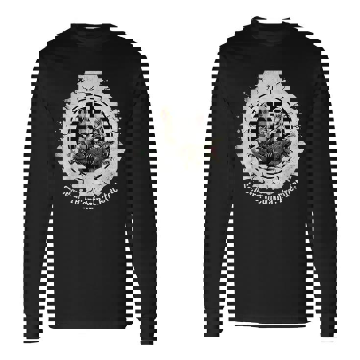 Scp Foundation セキュア コンテイン プロテクト クリーチャー 長袖Tシャツ