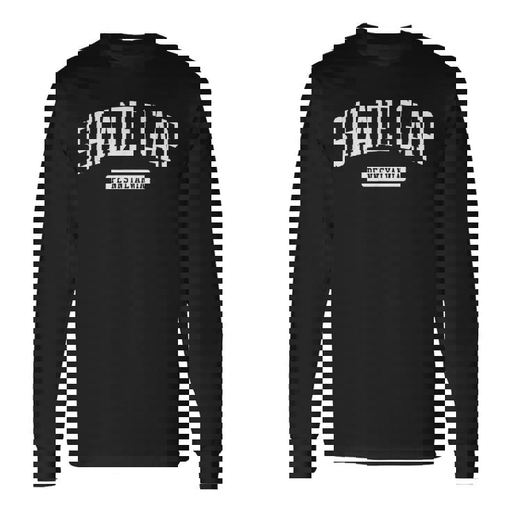 Shade Gap ペンシルバニア Pa ビンテージ アスレチック スポーツデザイン 長袖Tシャツ ギフトのアイデア