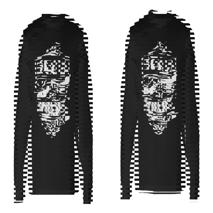 Sigala Thingです。 長袖Tシャツ