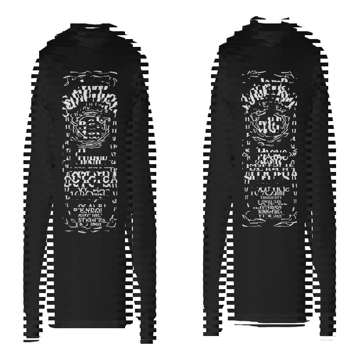 Southern Rock Music Usa アメリカ合衆国 バンド ストリートウェア 長袖Tシャツ