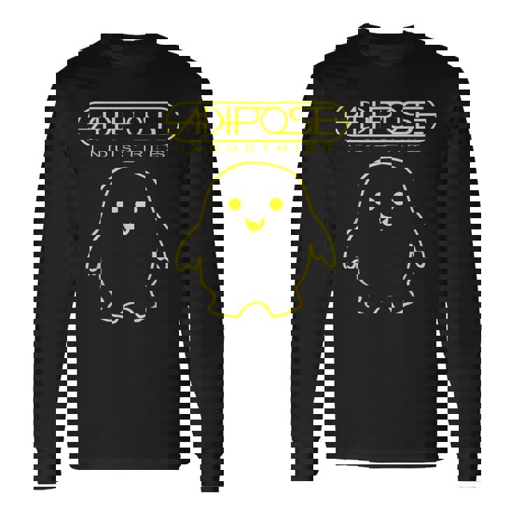 Spacetime-Tour Adipose アイコニックなscifiアドベンチャーファン 長袖Tシャツ