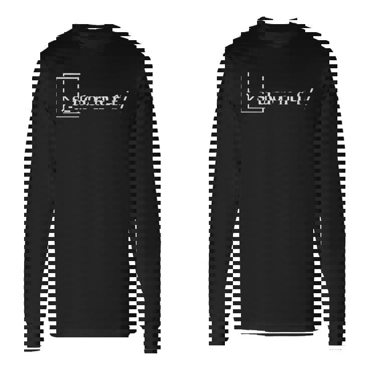 Sudo Rm Rf Linuxコマンド 面白い 長袖Tシャツ ギフトのアイデア