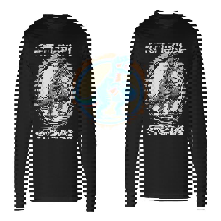 T-Rex ケトルベル ワークアウト バーピー トレーニング ケトルベル 長袖Tシャツ