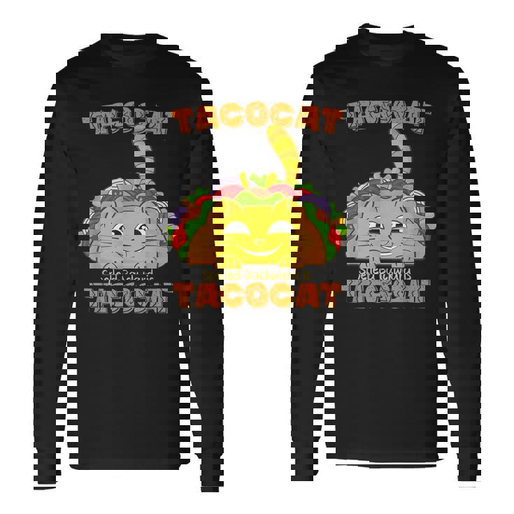 Tacocat シャツ キッズ シンコ・デ・マヨ メキシカン タコス キャット・タコス 長袖Tシャツ