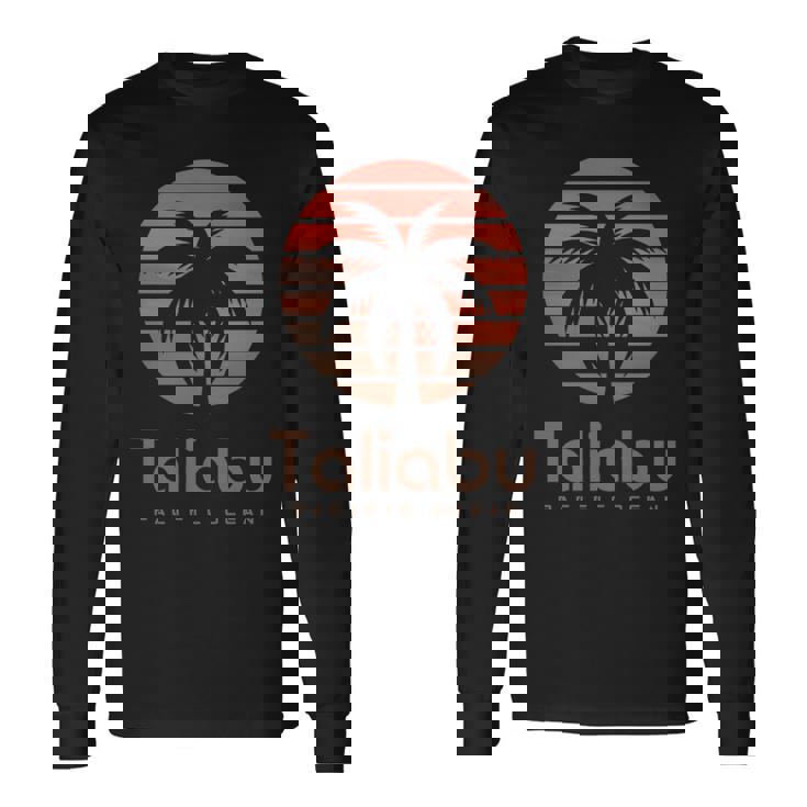 Taliabu パシフィックオーシャン 長袖tシャツ 長袖Tシャツ