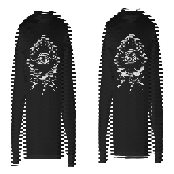 Tatouage Traditionnel Américain Edgyintage Oldchool Flash T-shirt à manches longues