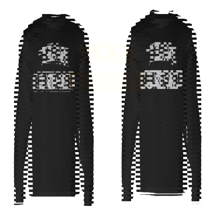 Team Conrad かわいいライバルグラフィック沿岸スタイル 長袖Tシャツ