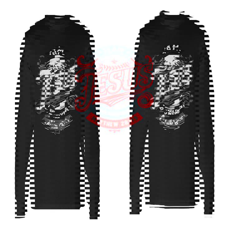 Team Jesus Go And Make Disciples 長袖Tシャツ