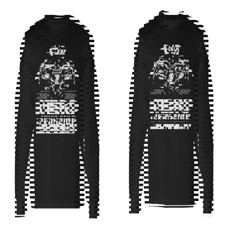 Team Nero 生涯会員向けギフト 長袖Tシャツ