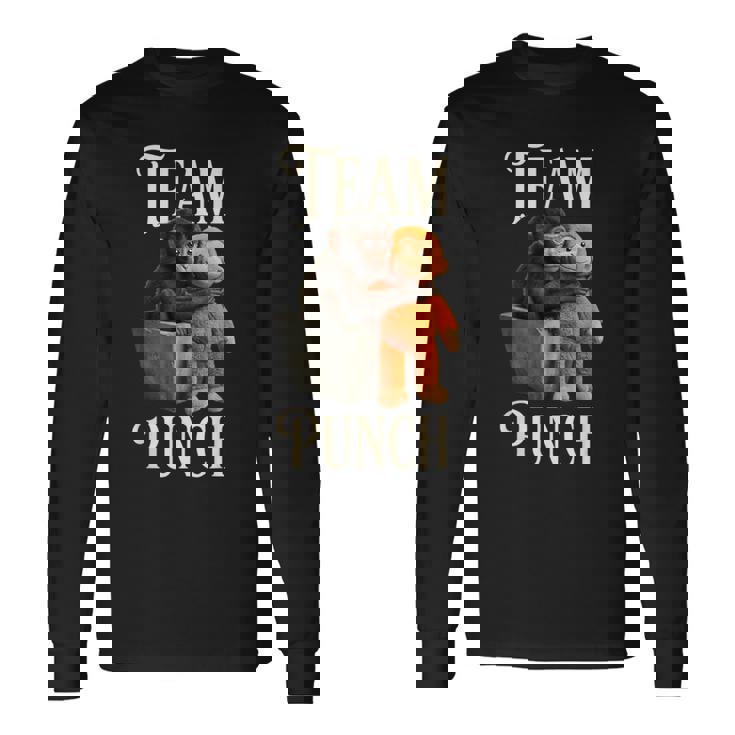 Team Punch Japan ベビーモンキーパンチ 長袖Tシャツ