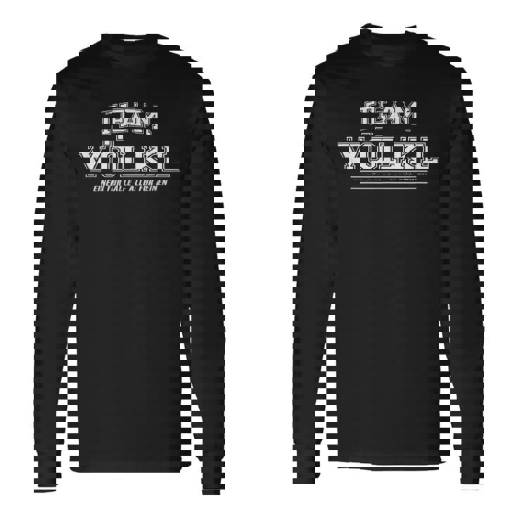 Teamölkl 長袖Tシャツ