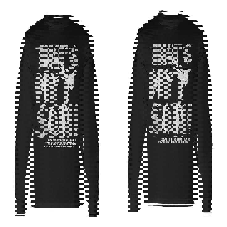 That's Myon 格闘家 格闘技 テコンドー Tkd 長袖Tシャツ ギフトのアイデア