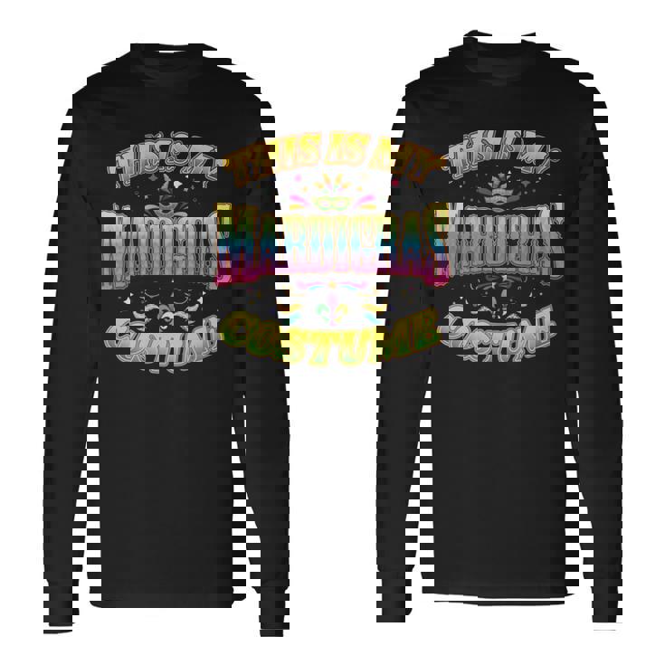 This Is My Mardi Gras 面白いコスチュームパーティーギフト 長袖tシャツ 長袖Tシャツ