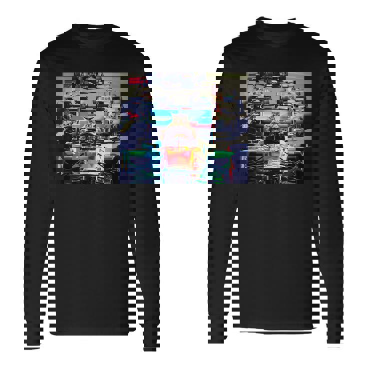 Trendy Formula One Kitty Poster 長袖Tシャツ