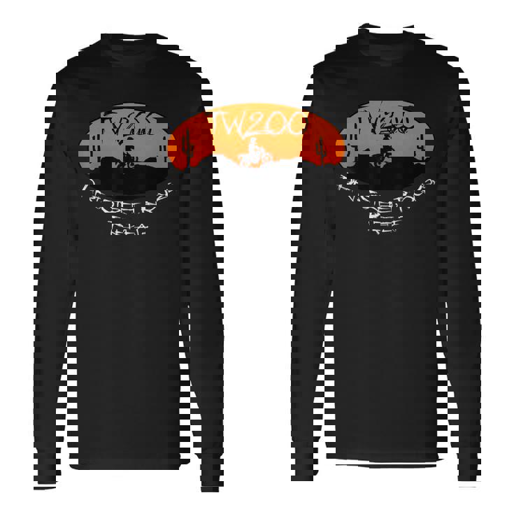 Tw200 トレイルウェイ エンデューロ オフロードロック 長袖Tシャツ