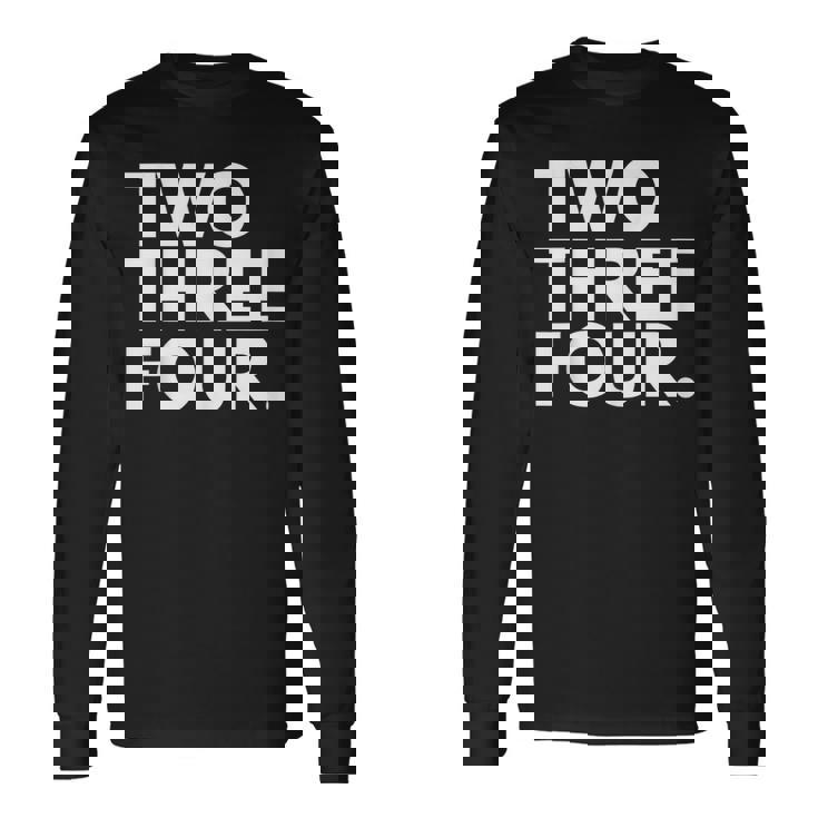 Two Three Four 市外局番 234 アクロン オハイオ州 米国 長袖Tシャツ