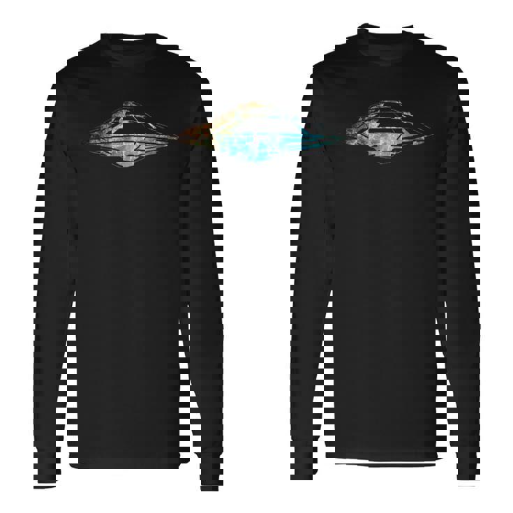 Ufo 星雲tシャツ Uapと空飛ぶ円盤愛好家 長袖Tシャツ