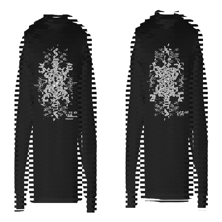 Upasウパシ白ver 長袖Tシャツ