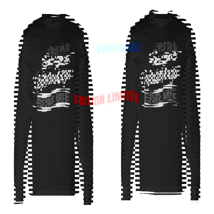 Véritableuper Ophtalmologue Homme Humour Ophtalmo T-shirt à manches longues