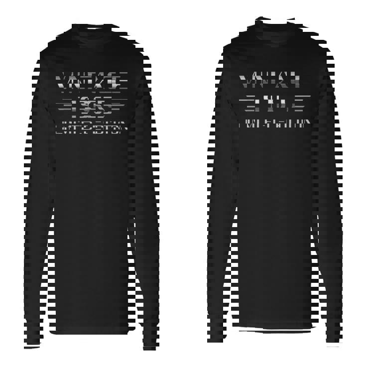 Vintage 1965 61歳の誕生日 クラシックカー 長袖Tシャツ