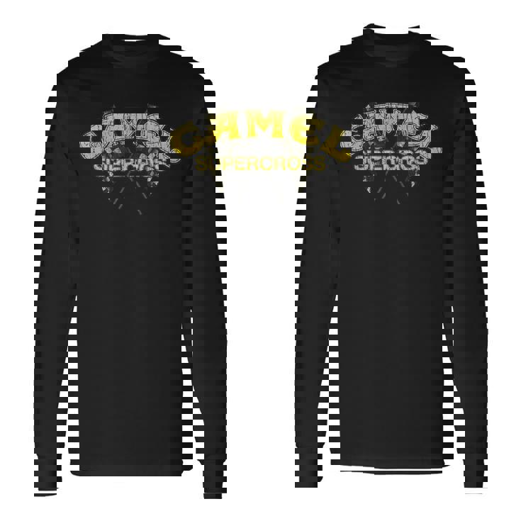 Vintageport Lover Quote Camel upercross レトロ 長袖Tシャツ