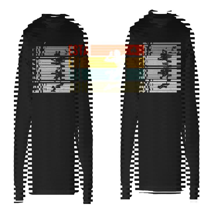 Voleibololeyolleyball Está En Mi Adn Niño Divertida Camiseta de manga larga