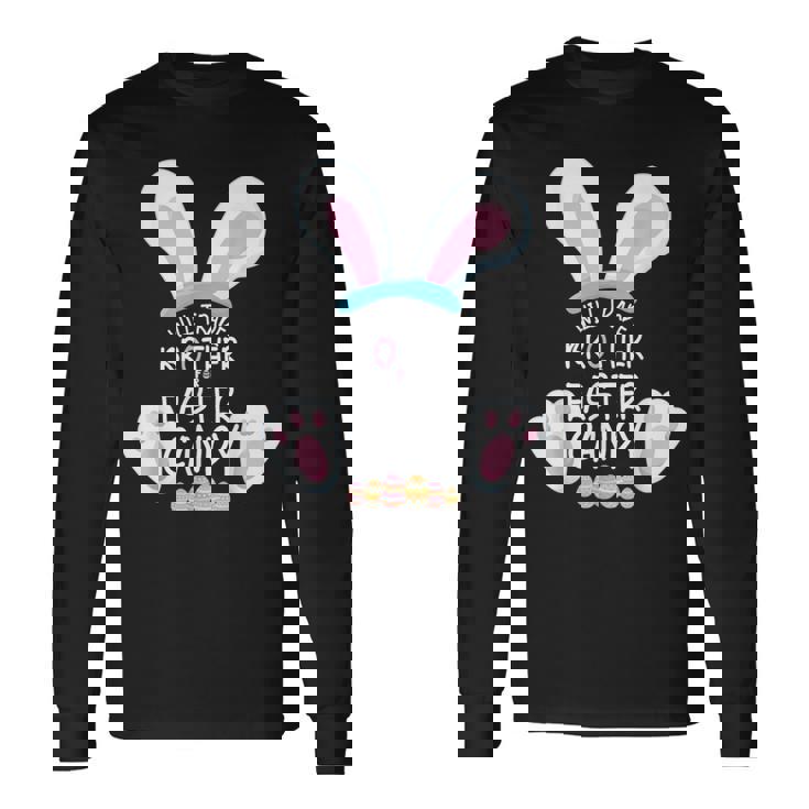 Will Trade Brother For Easter キャンディシャツ バニー 面白いイースター 長袖Tシャツ