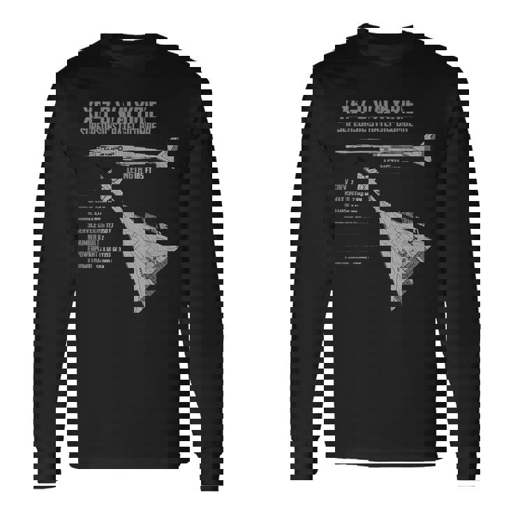 Xb-70 ヴァルキリー 長袖Tシャツ