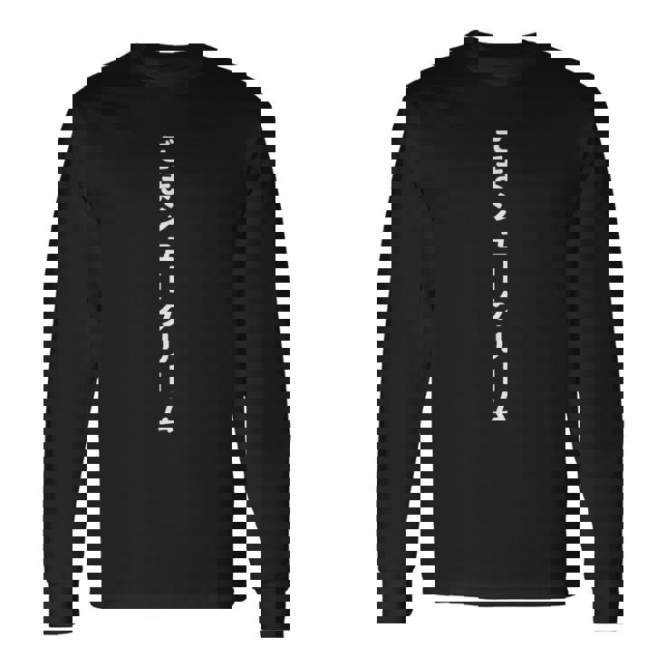 「ごまシュークリーム」おもしろtシャツ 漢字 ゴマシュークリーム 文字入り 長袖Tシャツ