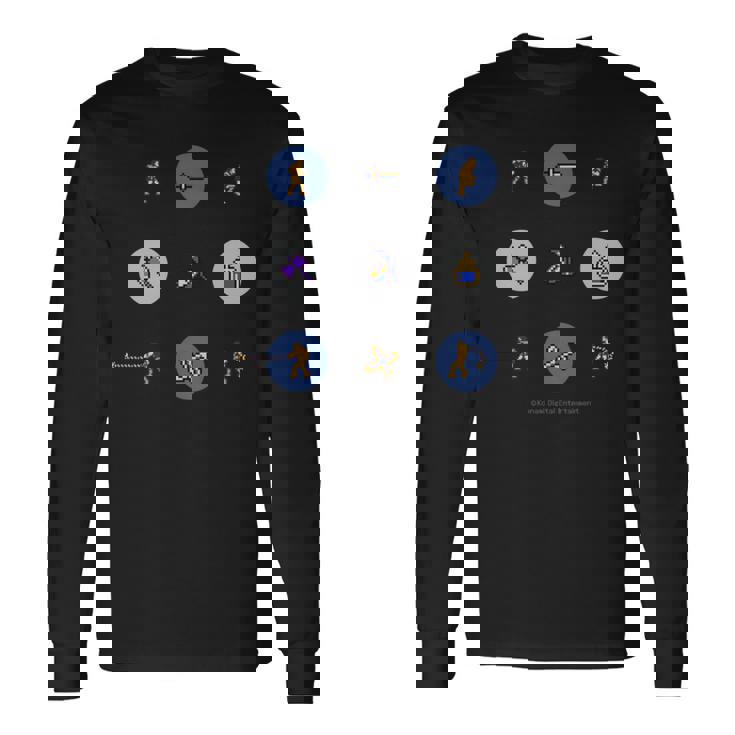 「悪魔城ドラキュラ」9 Circles 長袖tシャツ 長袖Tシャツ