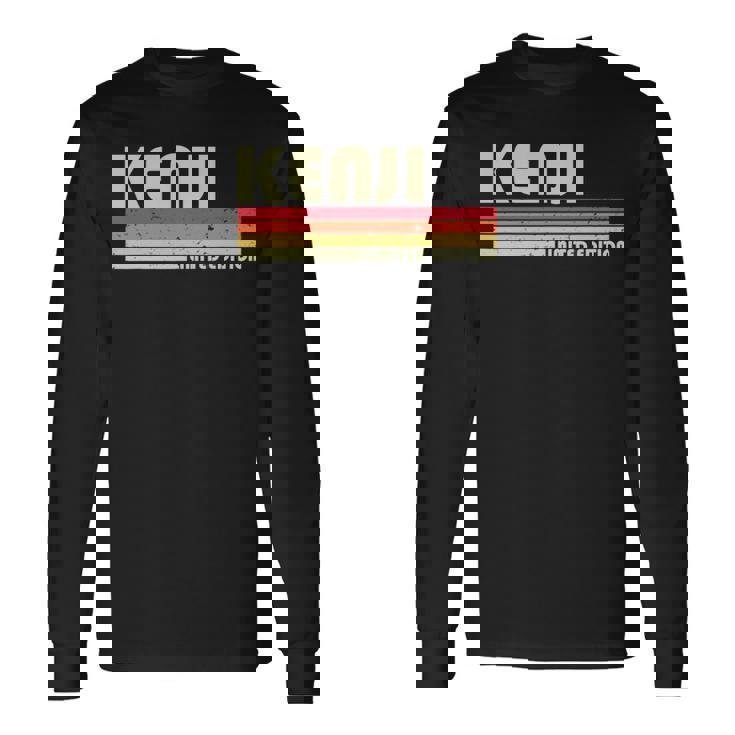 【けんじ ケンジ】名前 名字 家族お揃い ギャグ ネタ ウケ狙い 贈り物 ギフト 面白い おもしろ 長袖tシャツ 長袖Tシャツ