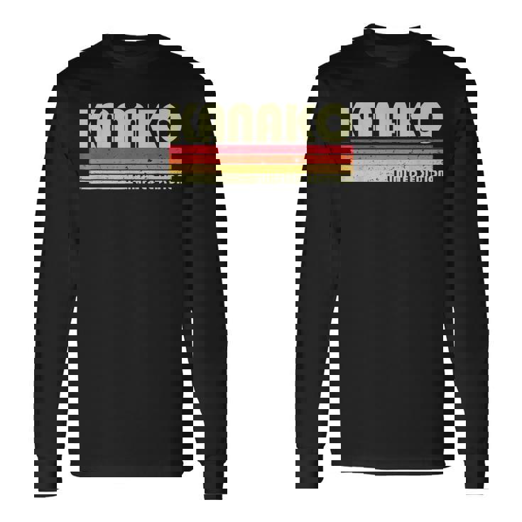 【佳菜子 かなこ カナコ】名前 名字 家族お揃い ギャグ ネタ ウケ狙い 贈り物 ギフト 面白い おもしろ 長袖Tシャツ