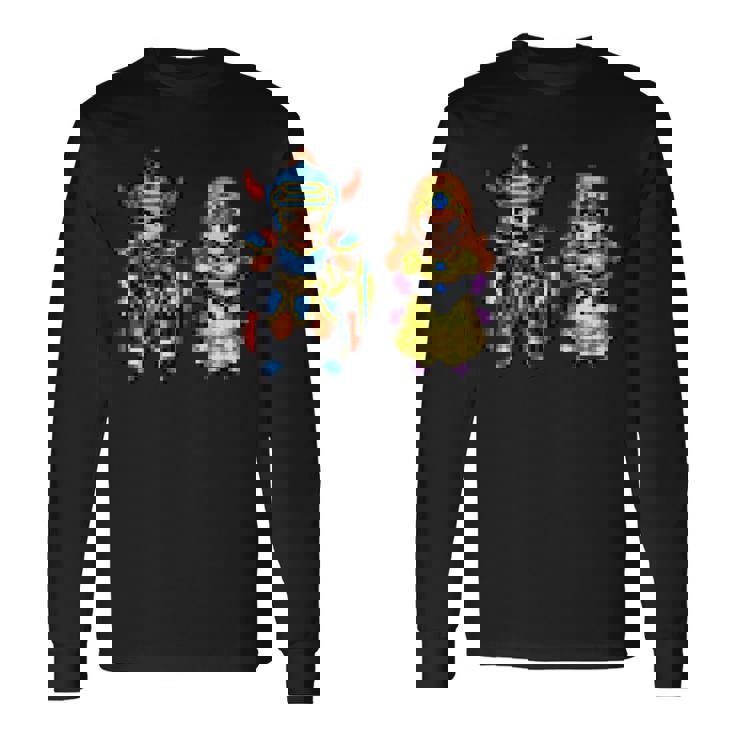 【公式】Hd-2D版『ドラゴンクエストi』キャラクタードット 長袖tシャツ 長袖Tシャツ