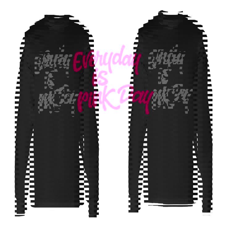 いじめ防止ピンクデイバディ Not A Bully End The Hate 長袖Tシャツ