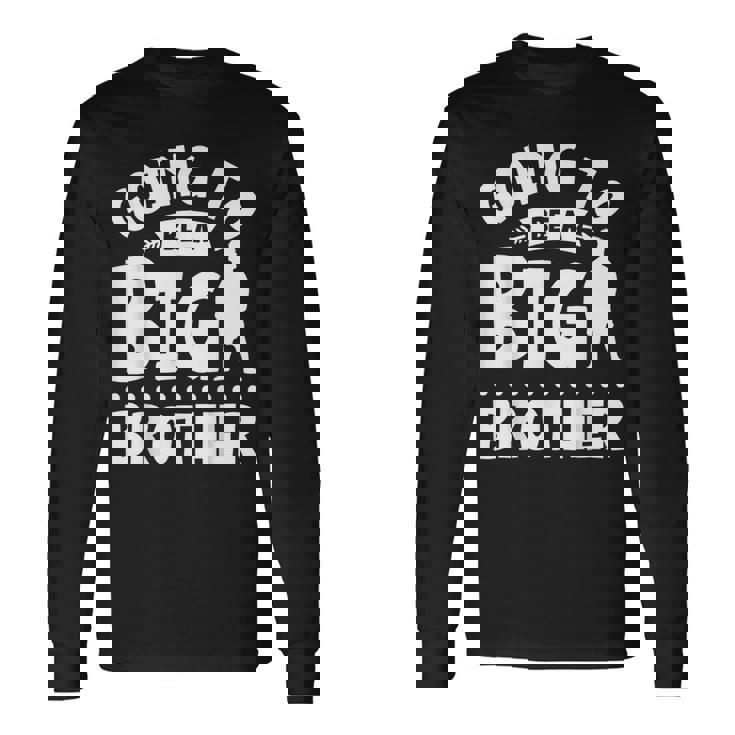 お兄さんになるつもり 長袖Tシャツ