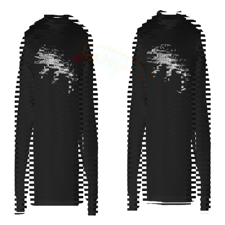 かわいい 面白い トケイ ヤモリ ゼロ Fs Given 長袖Tシャツ ギフトのアイデア