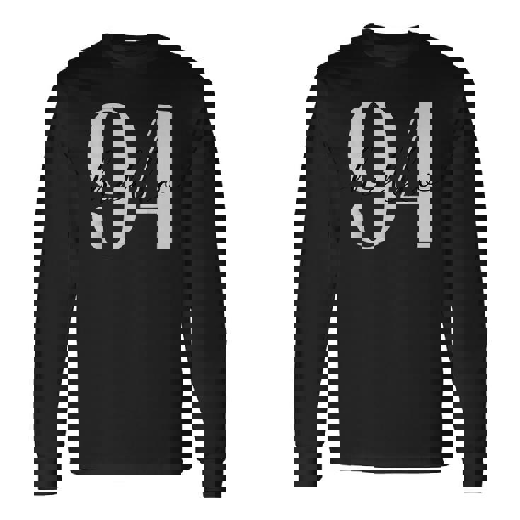 こんにちは94歳の誕生日のお祝い。 長袖Tシャツ