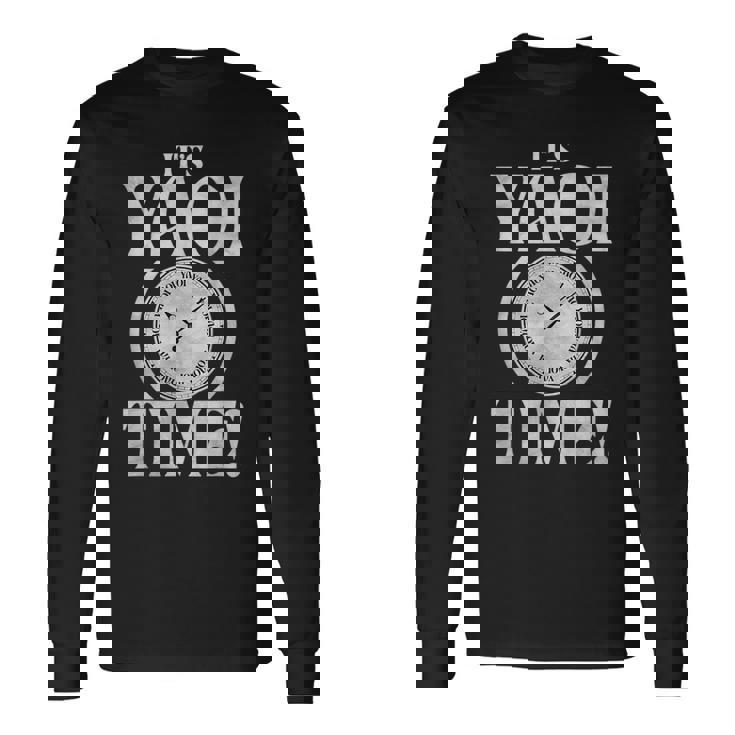 そのやおい時間 長袖Tシャツ