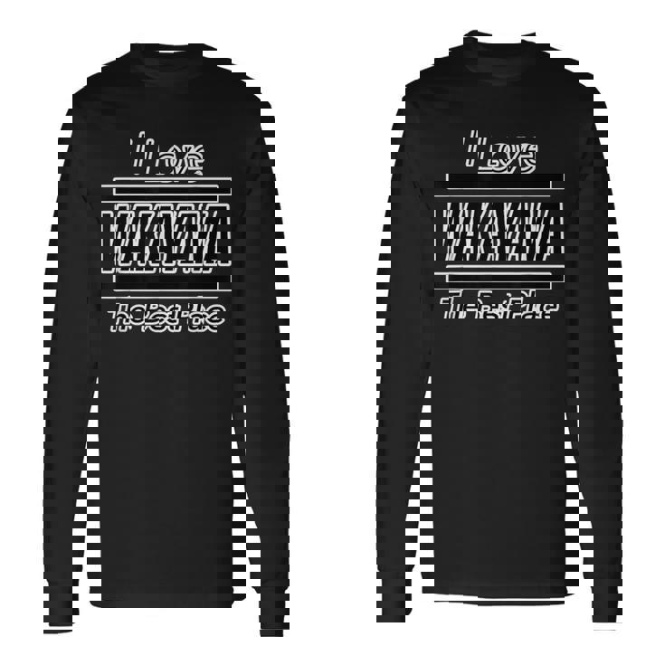 アイラブ・Wakayama 和歌山（I Love）Jimo-T【47都道府県】ジモティ お土産 面白い 長袖Tシャツ