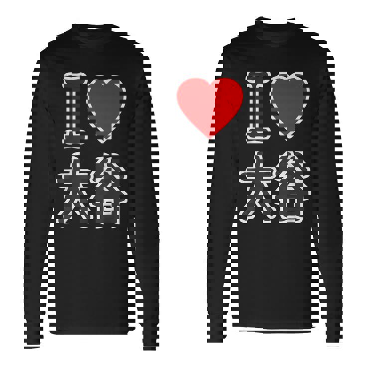 アイラブ・大谷（I Love ハート）ビッグ Big ファン グッズ 面白 長袖Tシャツ