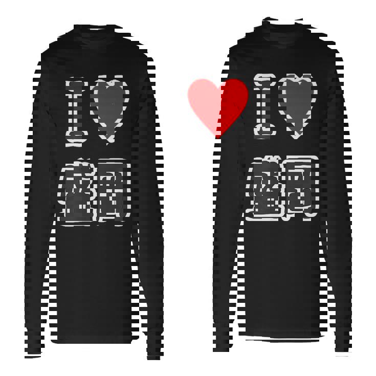 アイラブ・盛岡（I Love ハート）【47都道府県】Jimo-T ジモティ 地元愛 旅行 お土産 観光 長袖Tシャツ