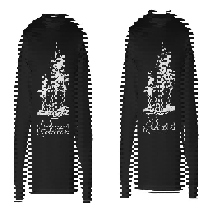 アデランテ ドン・キホーテ サンチョ・パンザ 長袖Tシャツ