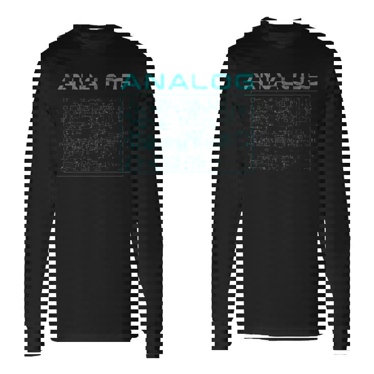 アナログシンセ・キーボード・シンセサイザー 長袖Tシャツ