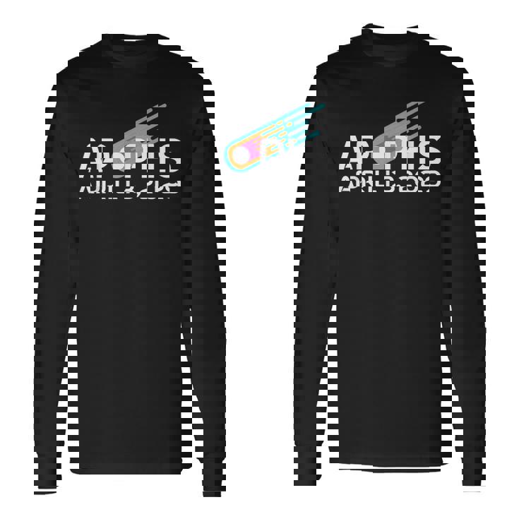 アポフィス 99942 小惑星彗星 2029年4月13日 長袖Tシャツ ギフトのアイデア