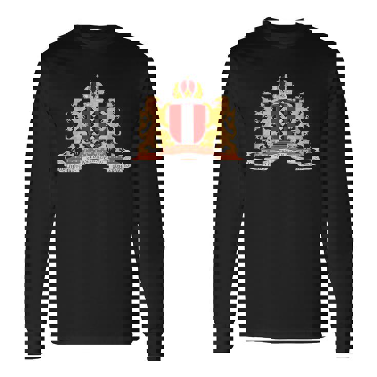 アムステルダム 紋章tシャツ ホリデーターベルギフト 長袖Tシャツ