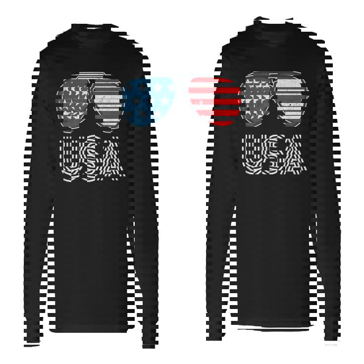 アメリカ Usa 面白いtシャツ 国旗 おもしろ メンズ 面白い 服 オリジナル おもしろグッズ ビンテージ 夏 長袖Tシャツ ギフトのアイデア