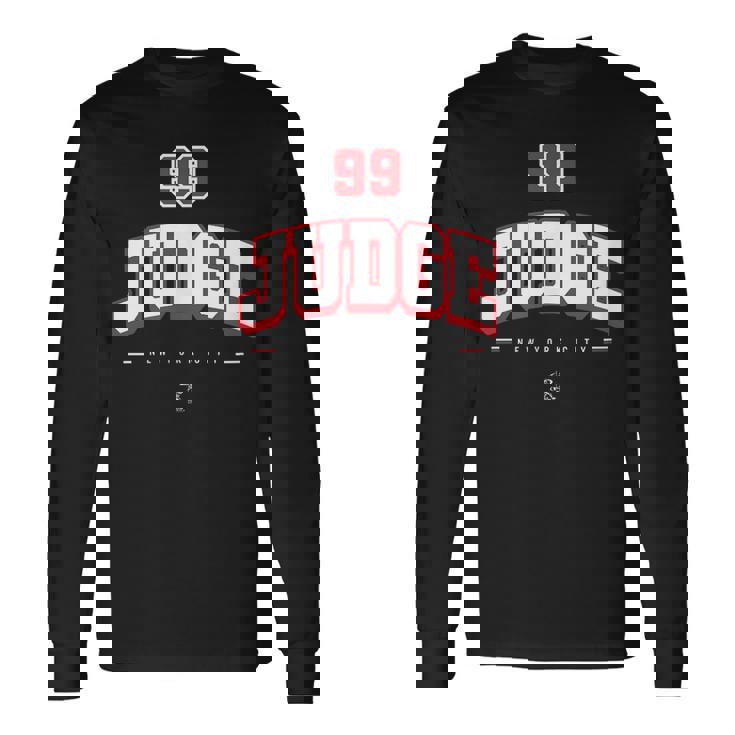 アーロン・ジャッジ選手アーチ・ゲームデー 長袖Tシャツ