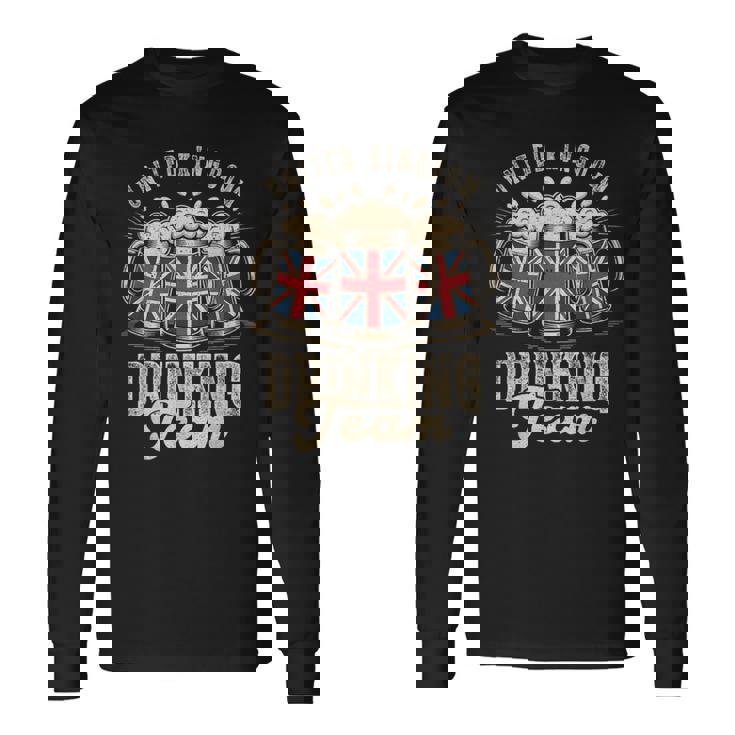 イギリス飲酒チーム ファニーパーティー 英国ビールフェスト 長袖Tシャツ